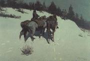 Frederic Remington A Recon-naisance (mk43) Sweden oil painting artist